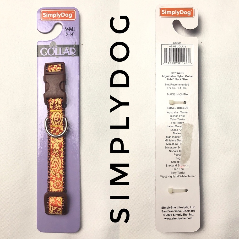❌Sold❌ NEW Simplydog Small (8-14”) Dog Collar